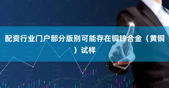 配资行业门户部分版别可能存在铜锌合金（黄铜）试样