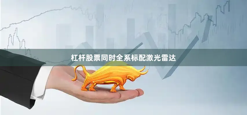 杠杆股票同时全系标配激光雷达